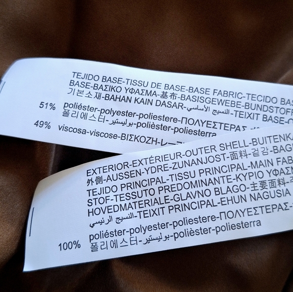 Zara Boys Black Faux Leather Sleeves Bomber Jacket Sz 10 Org $45 - Picture 9 of 11